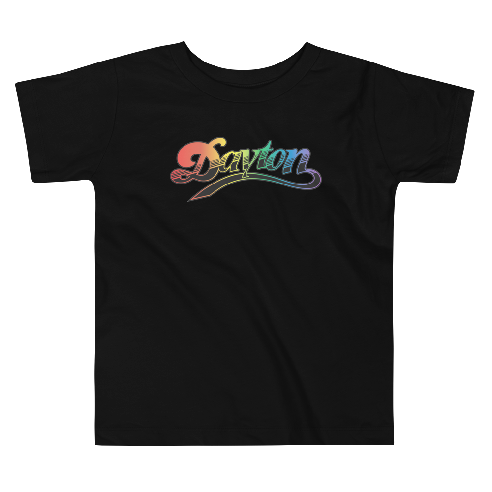 CHEERS DAYTON PRIDE TODDLER T-SHIRT