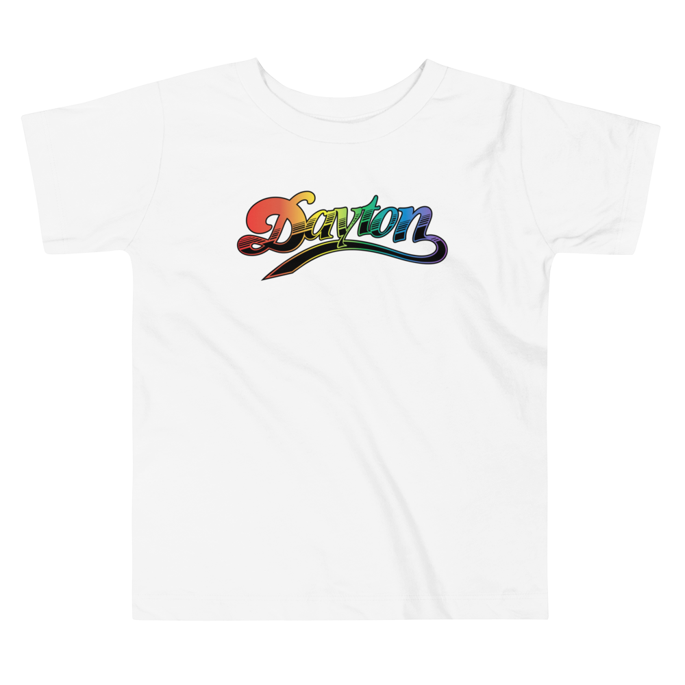 CHEERS DAYTON PRIDE TODDLER T-SHIRT